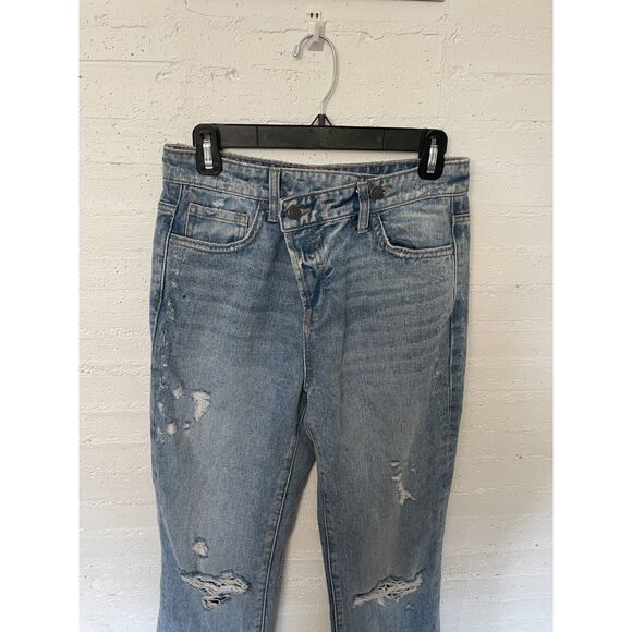 Flying Monkey Women's Cropped Ankle Bootcut Jeans - Picture 2 of 7